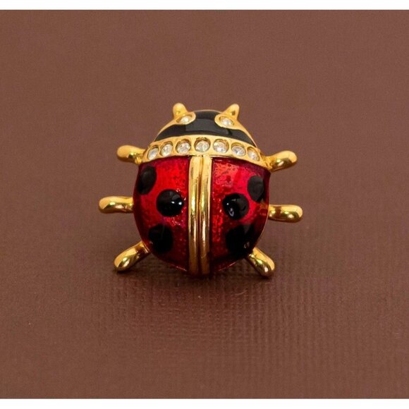 Vintage Lovely Lady Bug Gold Tone Pin by Avon - U20 - Picture 1 of 3